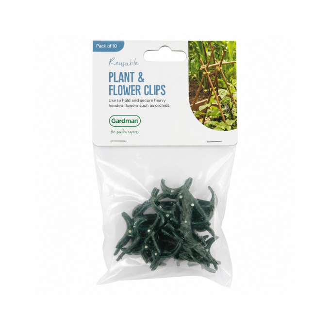 Gardman Plante‑ og blomsterclips (10 stk.)