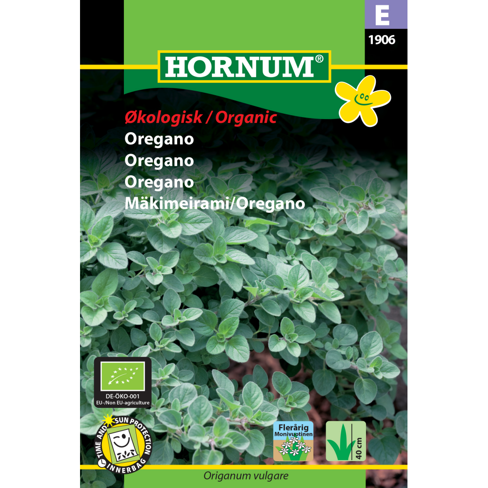Oregano, øko