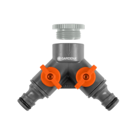 GARDENA To-vejs ventil 1/2"