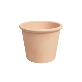 Saramago Cilindro potte i beige (Ø 14 cm)