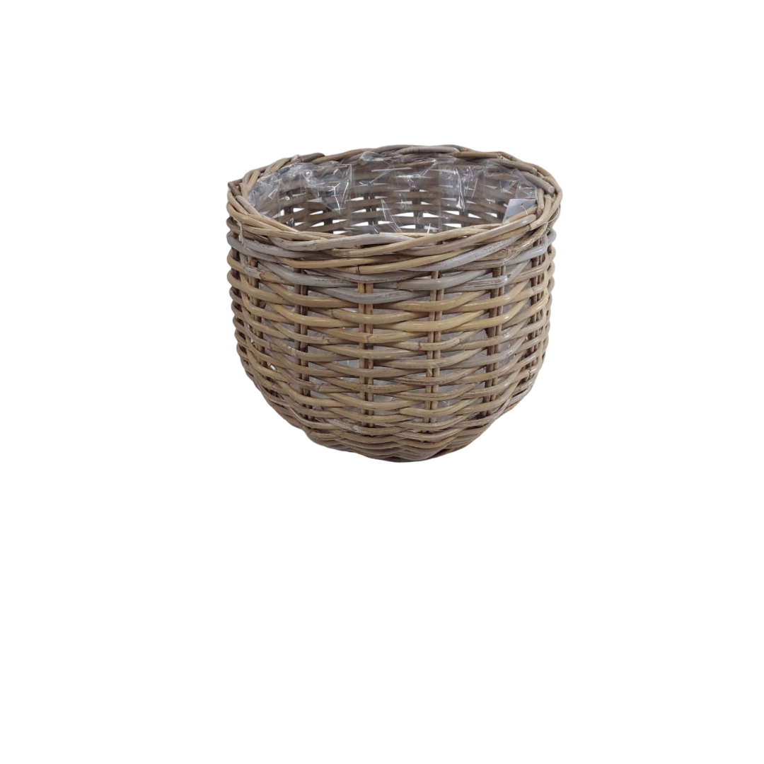 Rund flettet kurv (Ø 34 cm)