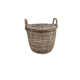 Rund flettet kurv (Ø 34 cm)
