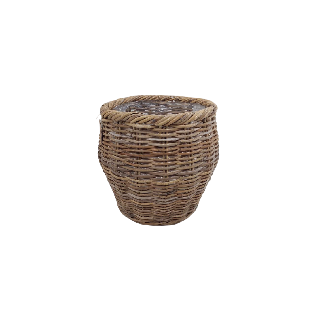 Rund flettet kurv (Ø 36 cm)