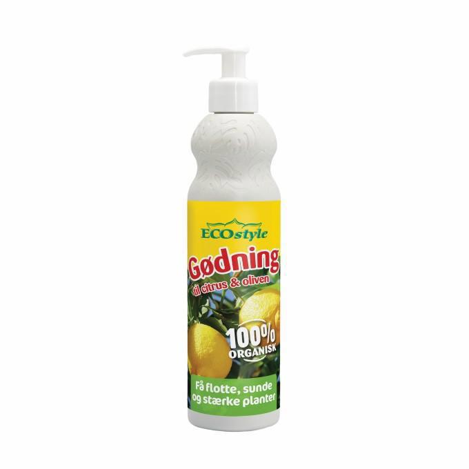 ECOstyle citrus- & olivengødning pumpeflaske (400 ml)