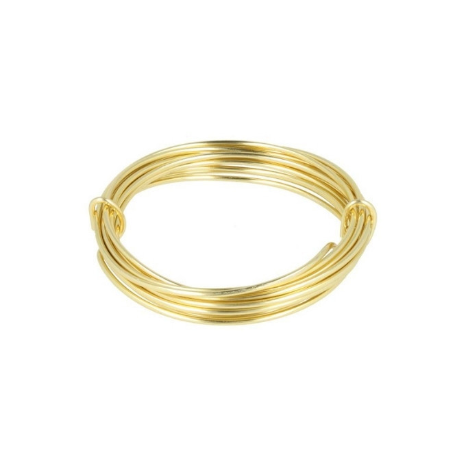 Aluminium tråd 25g (Guld)