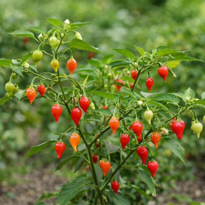 Chiliplante 'Biquinho' Økologisk