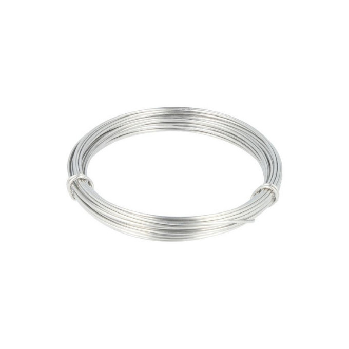 Aluminium tråd 2,00 mm 12 m 100 g (Sølv)