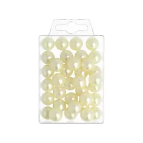 Deko perler 14 mm 35 stks (Champagne)