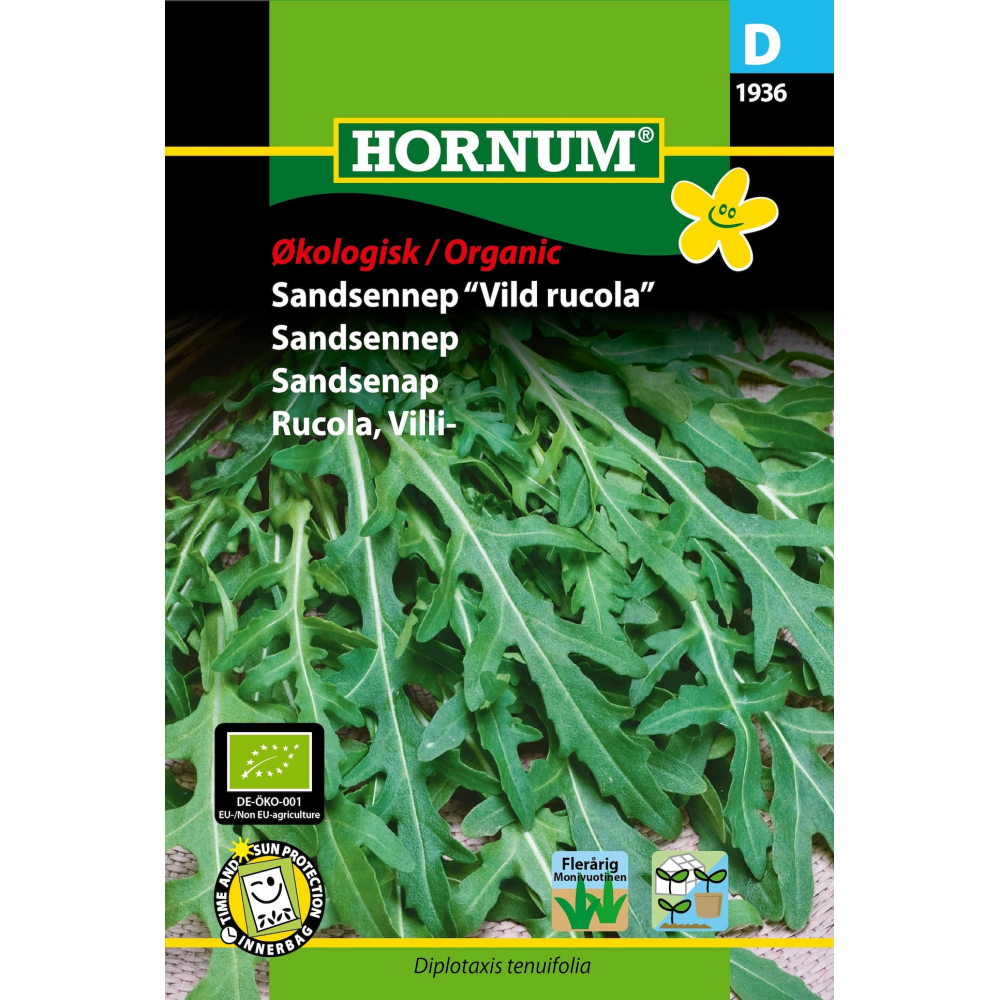 Sandsennep "Vild Rucola", øko