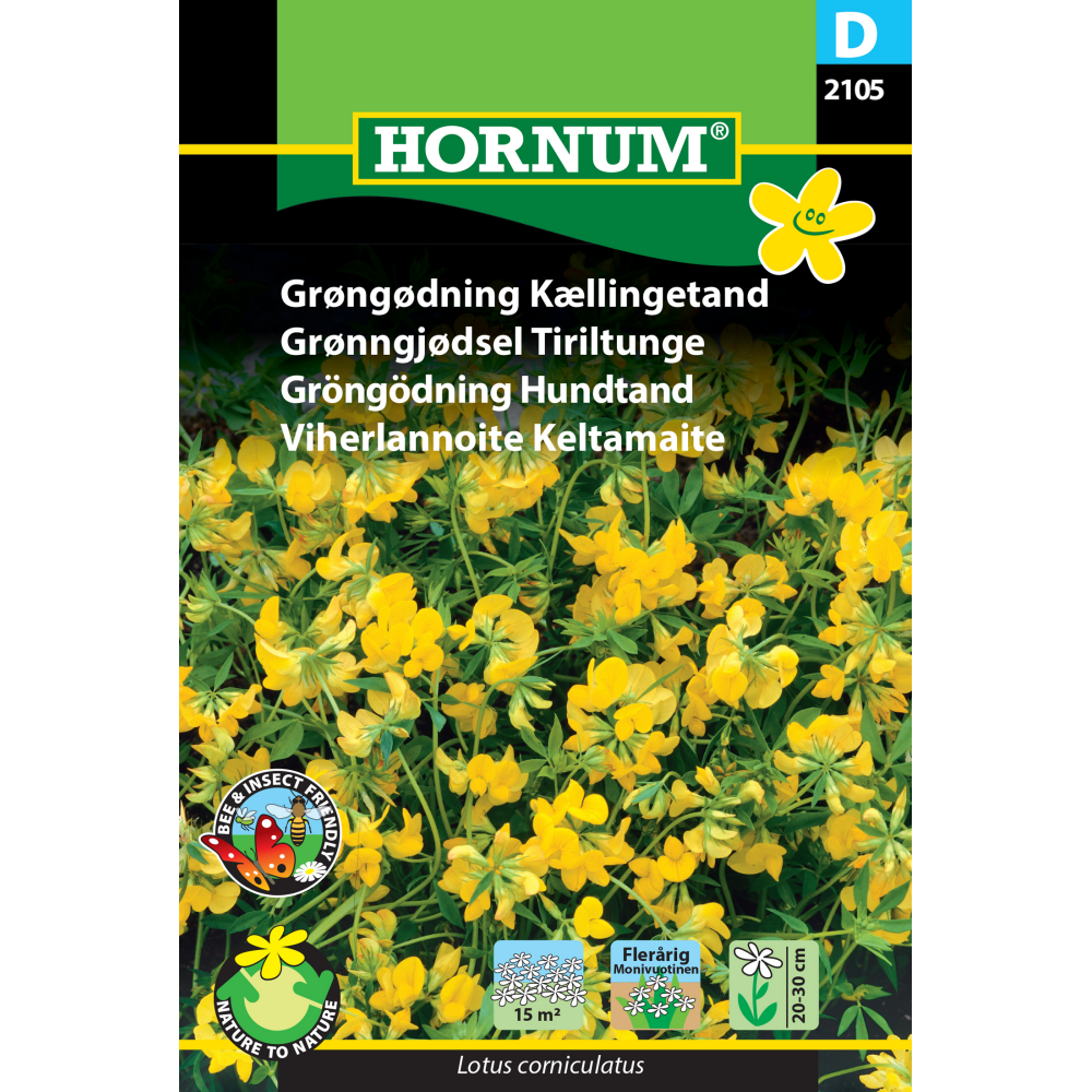 Kællingetand Grøngødning