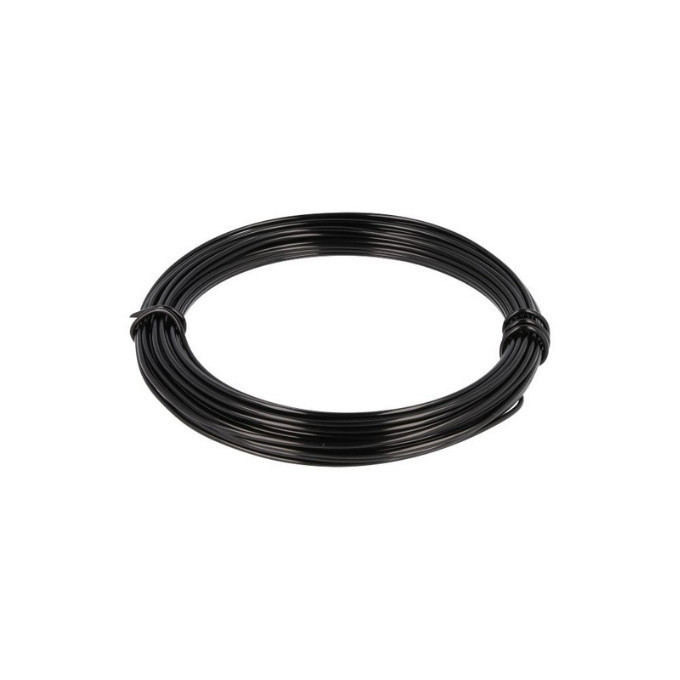 Aluminium tråd 2,00 mm 12 m 100 g (Sort)