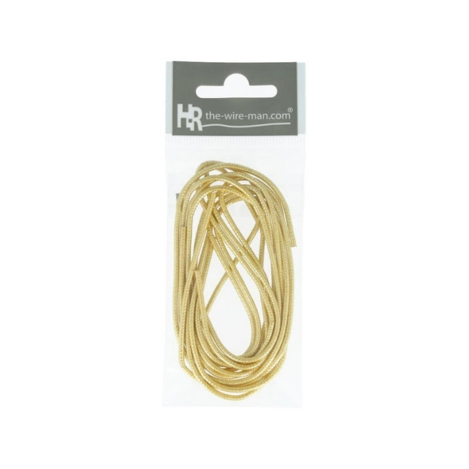 Bouillon snor (Guld) 2 mm 2 m