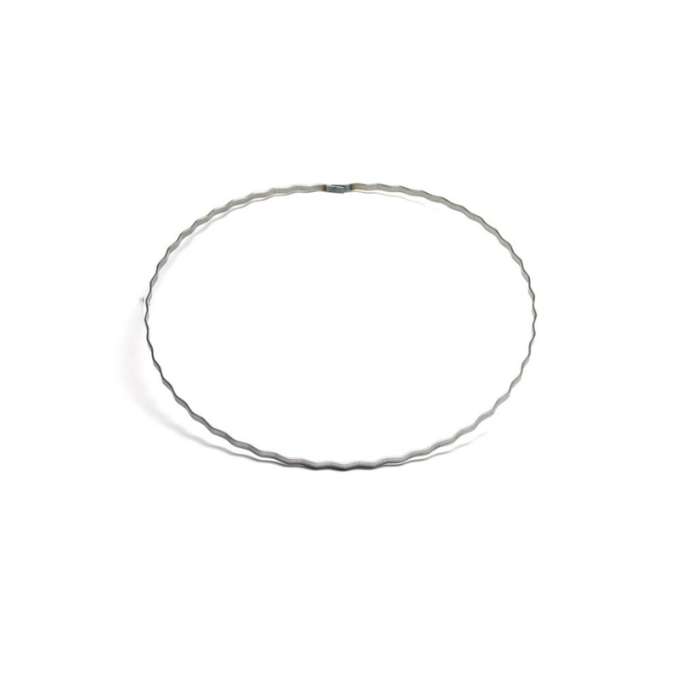 Metal ring bølget 22 cm